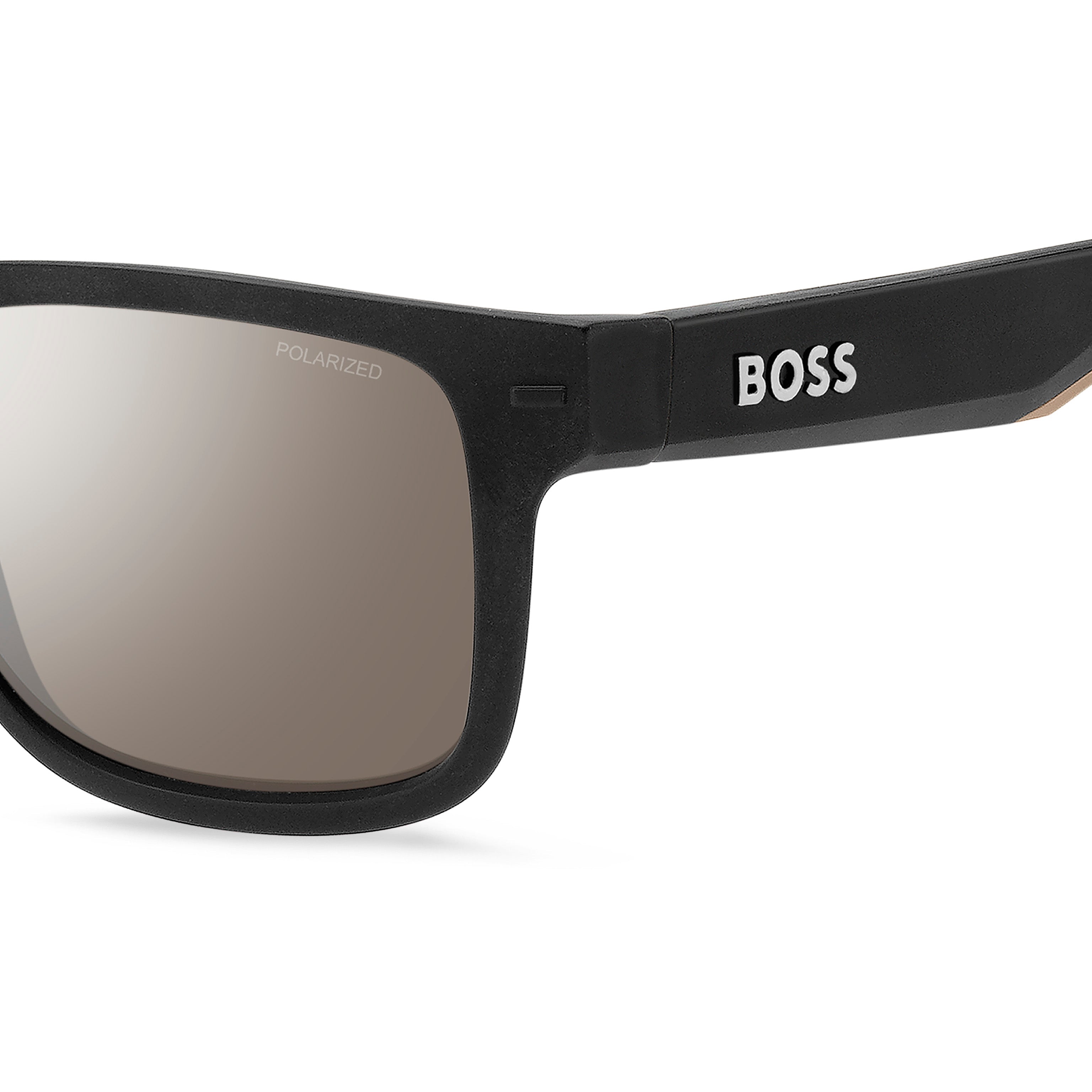 BOSS 1596/S MATTE BLACK BEIGE