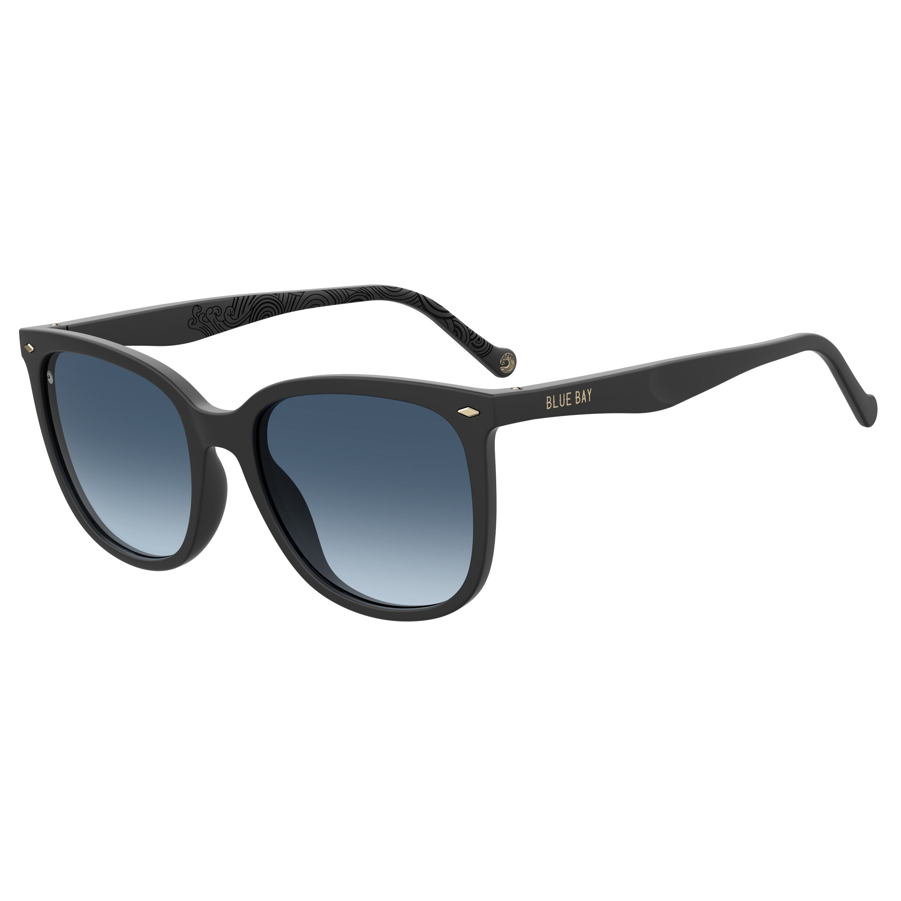 ELUSOR MATTE BLACK BLUE