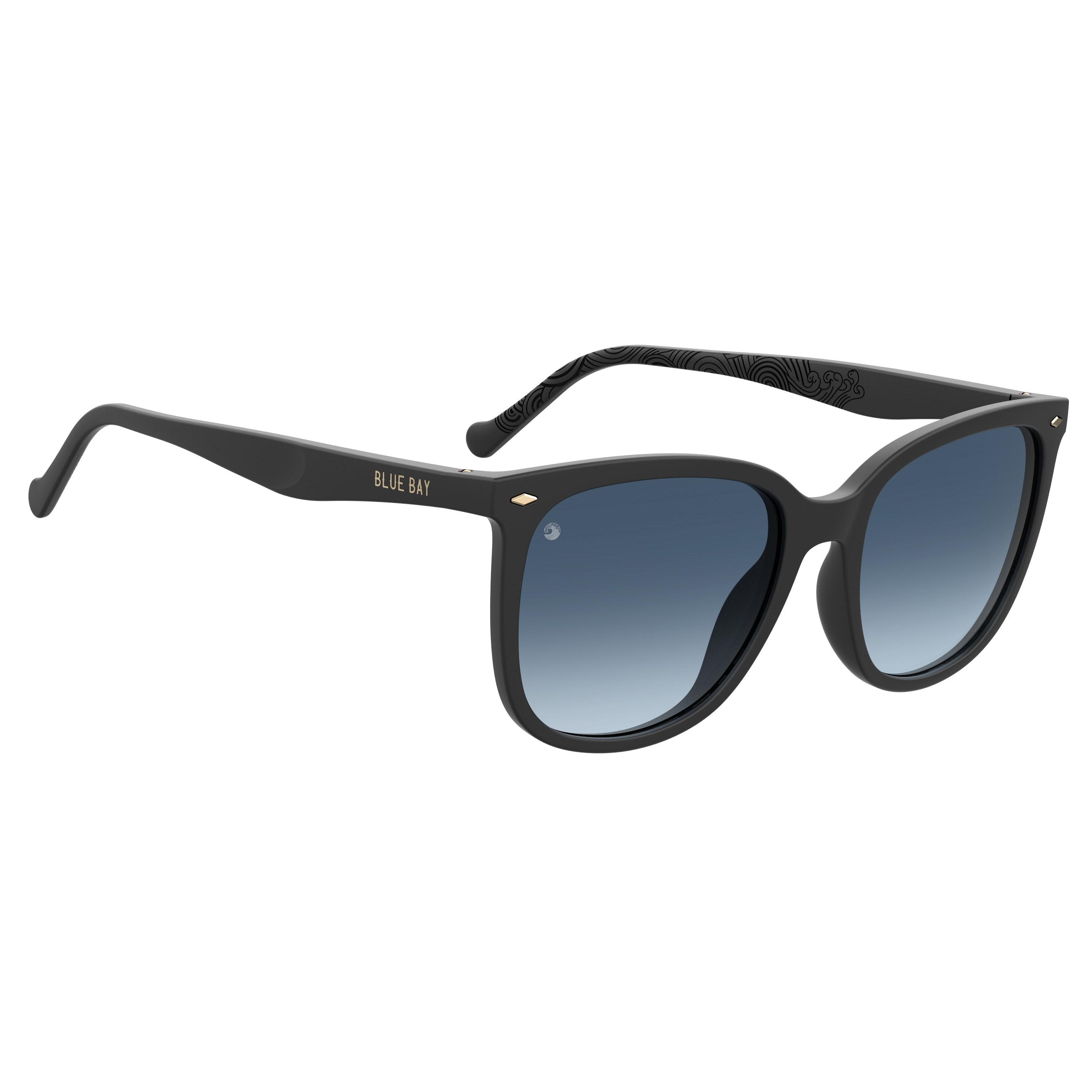 ELUSOR MATTE BLACK BLUE