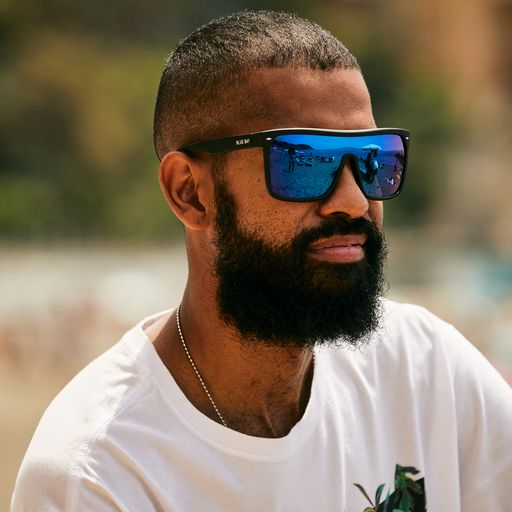 BATAGUR MATTE BLACK BLUE