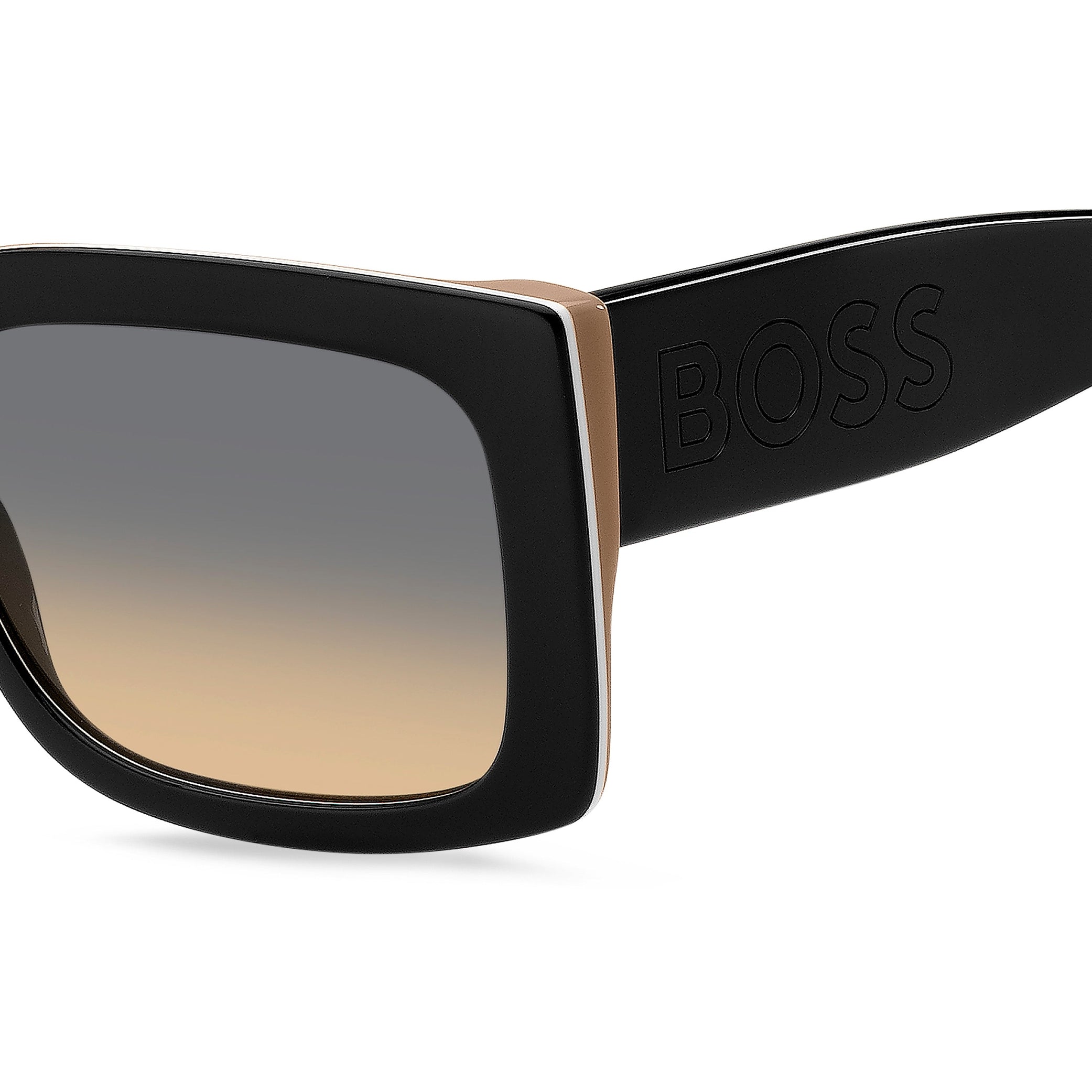 BOSS 1454/N/S BLACK MULTICOLOR