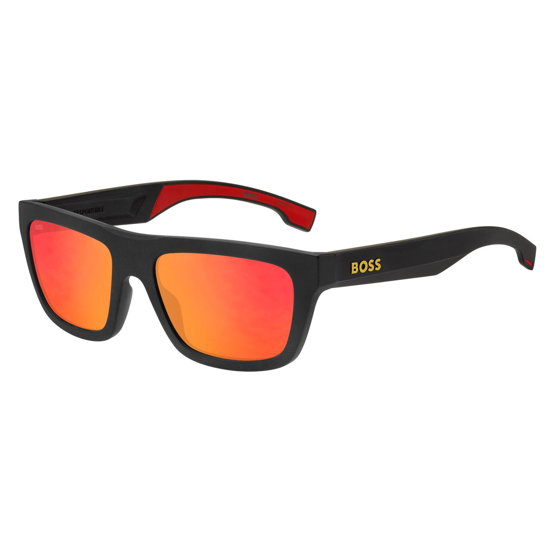 BOSS 1450/S MATTE BLACK YELLOW