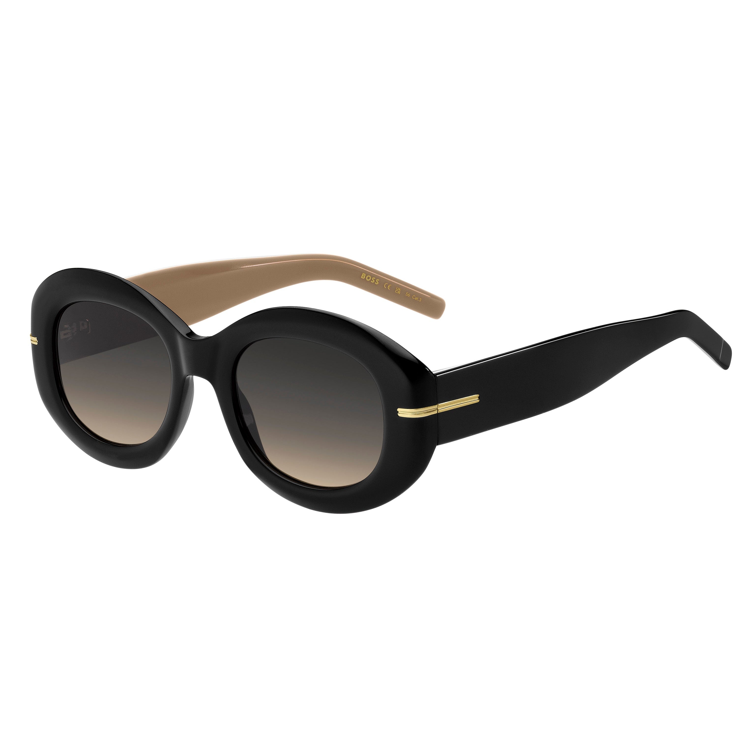 BOSS 1521/N/S BLACK BEIGE