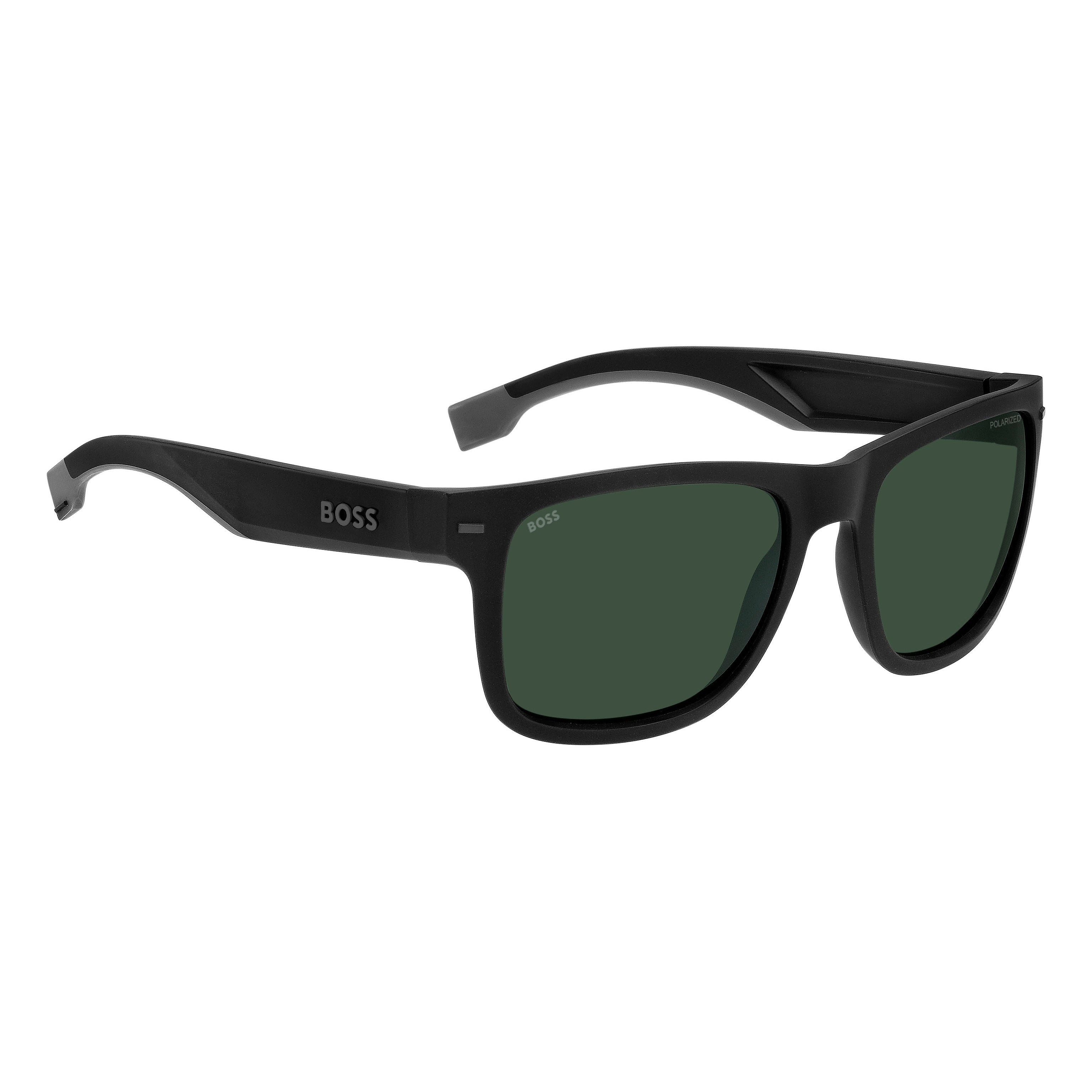 BOSS 1596/S MATTE BLACK GREY