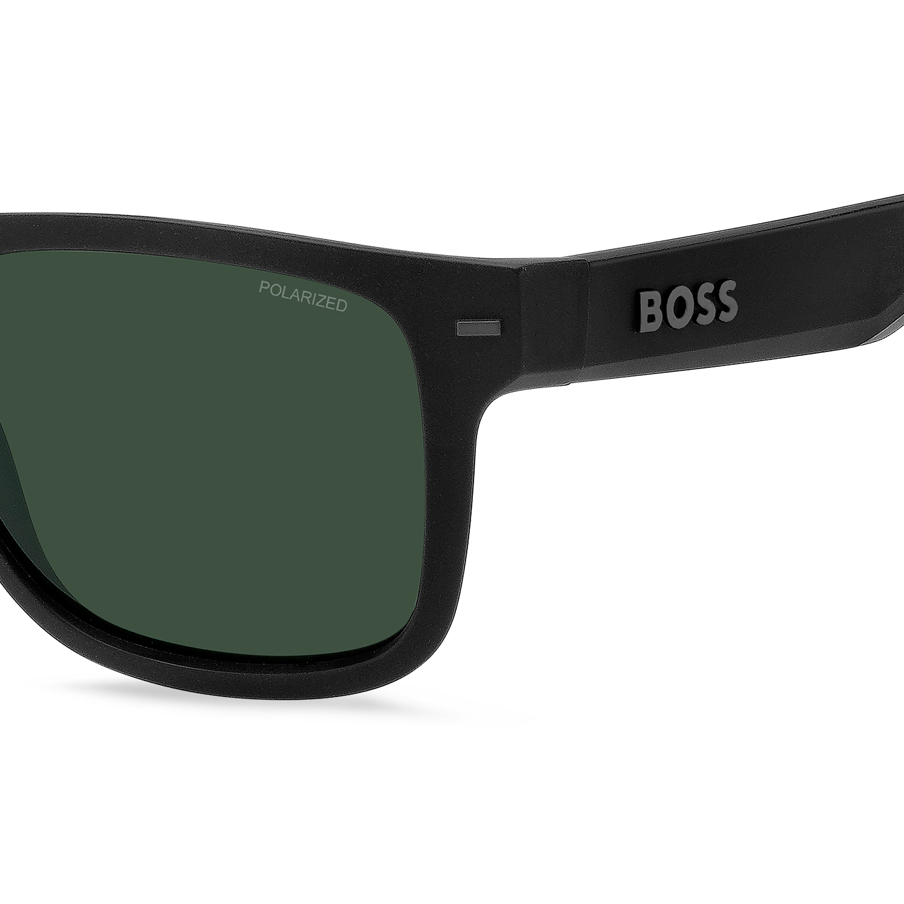 BOSS 1596/S MATTE BLACK GREY