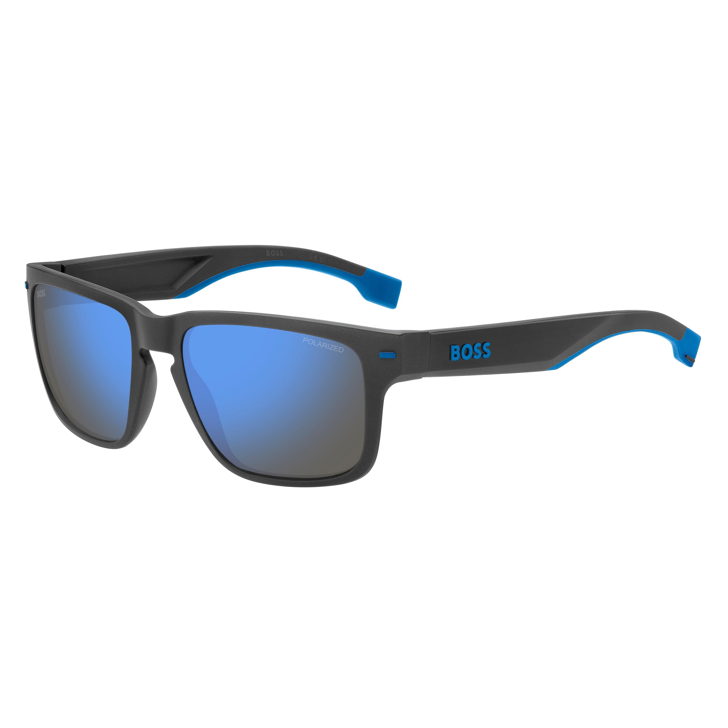 BOSS 1597/S MATTE GREY BLUE