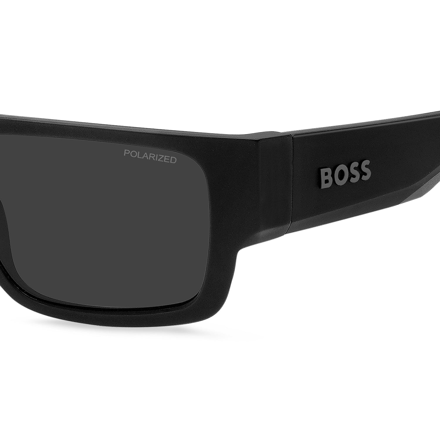 BOSS 1598/S MATTE BLACK GREY