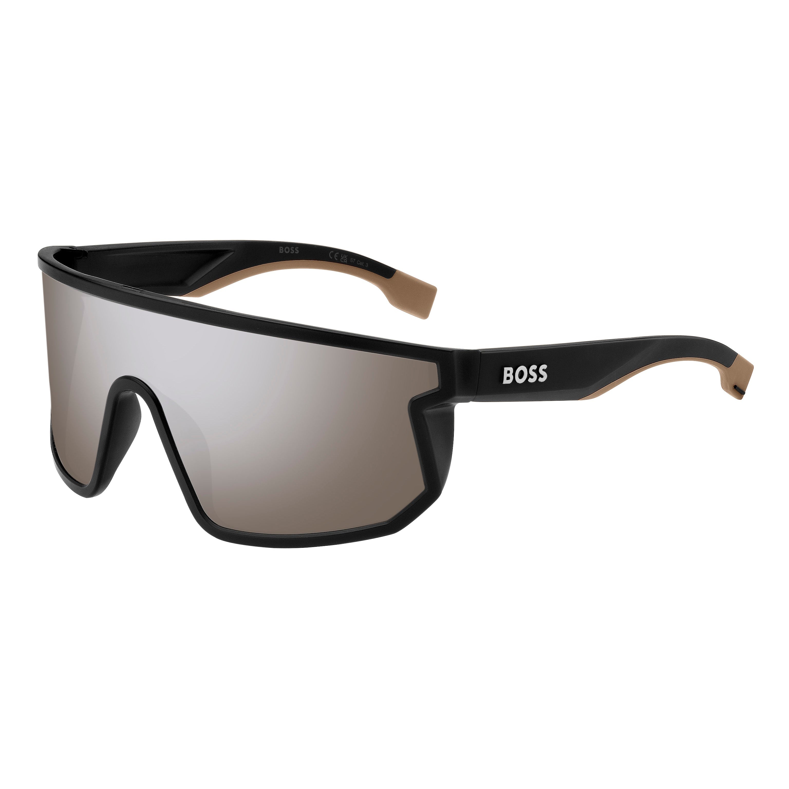 BOSS 1599/S MATTE BLACK BEIGE