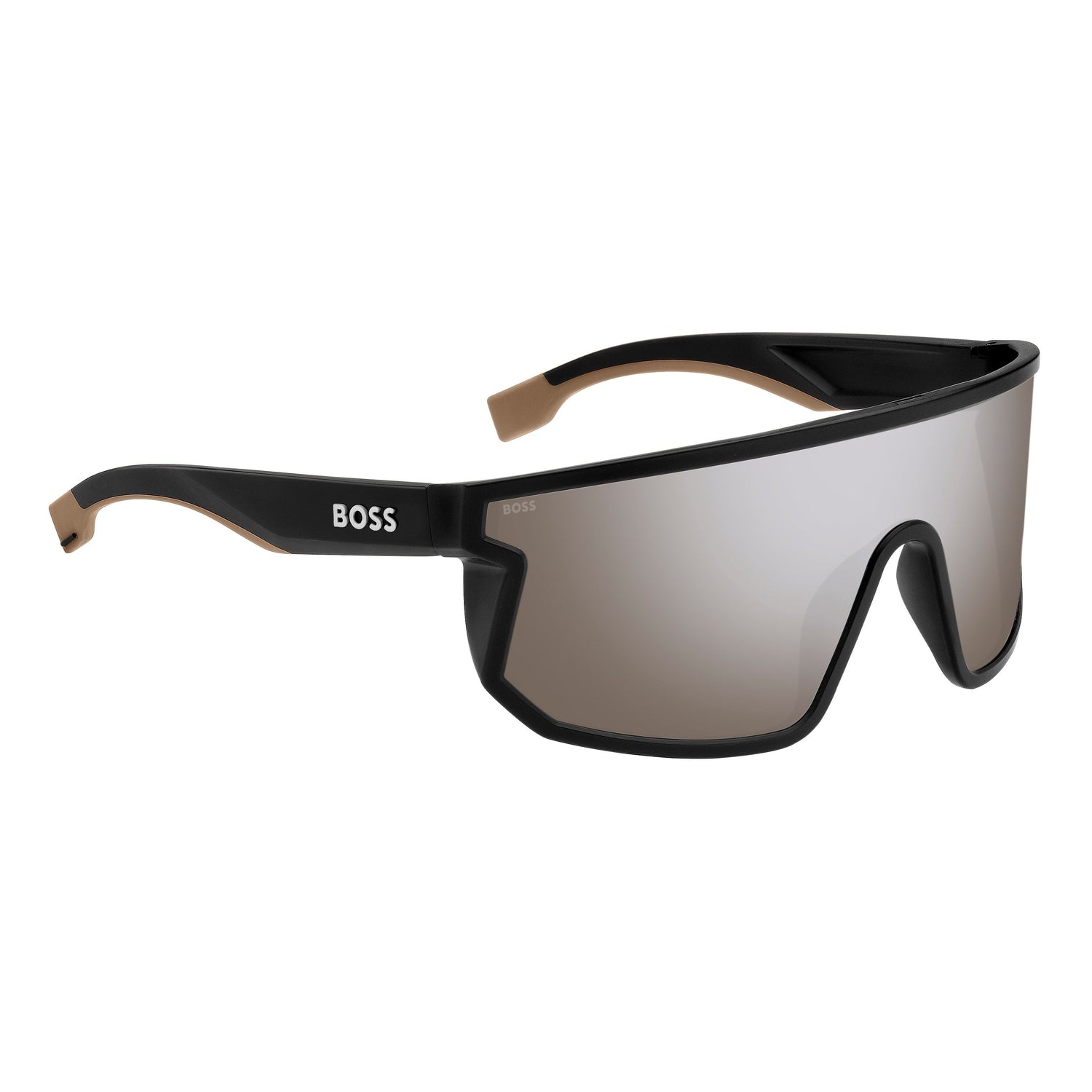 BOSS 1599/S MATTE BLACK BEIGE