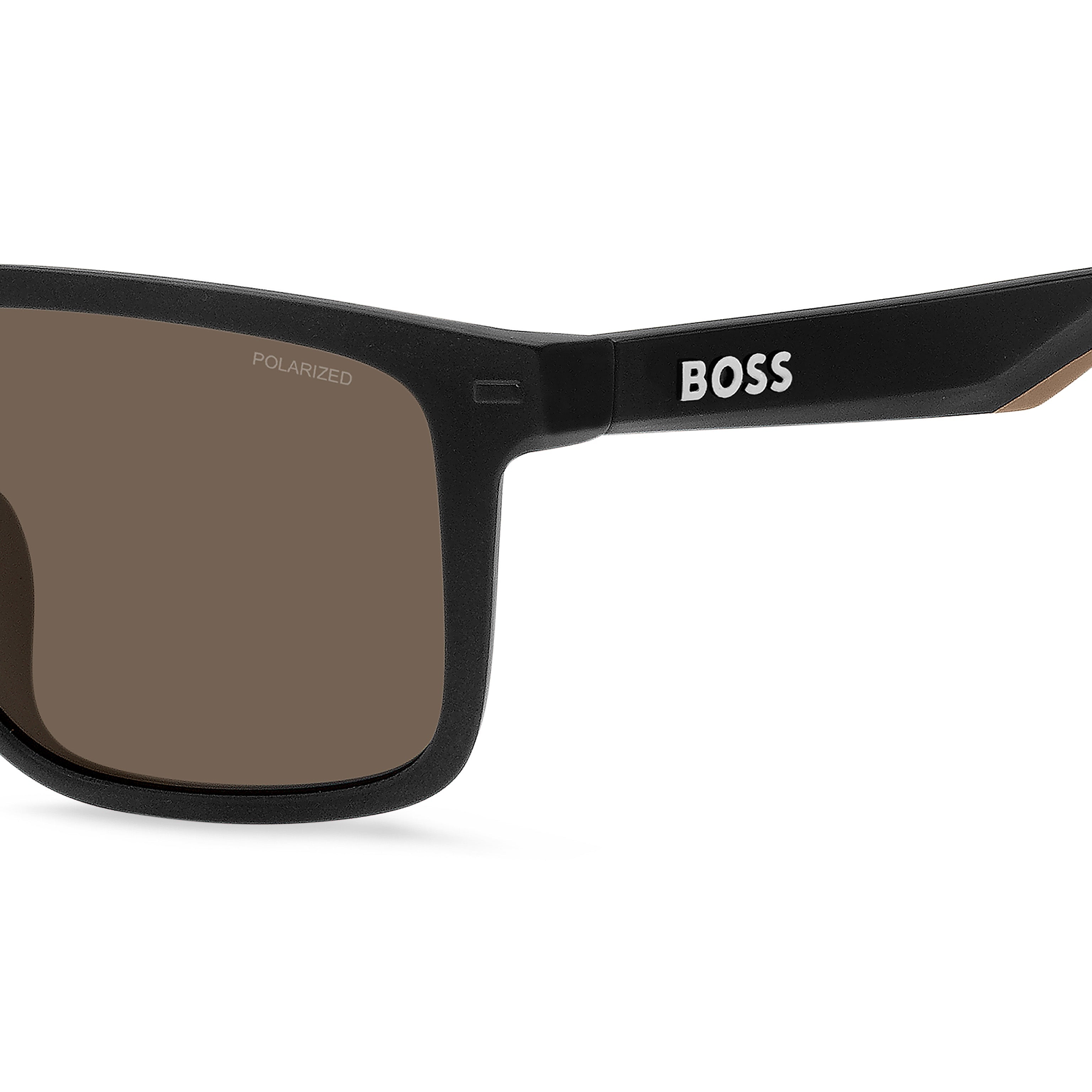 BOSS 1542/F/S MATTE BLACK BEIGE