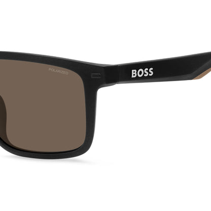 BOSS 1542/F/S MATTE BLACK BEIGE